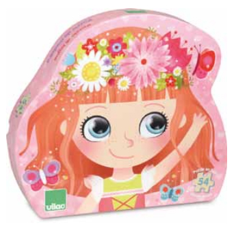 Vilac, Pussel Blomsterprinsessa 54 bitar