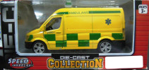 Svenskt utryckningsfordon, Ambulans i metall