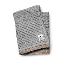 Elodie Details, Våffelvävd filt – Gilded Grey