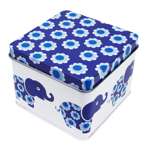 Blafre, Liten box, Elefanter, Blå