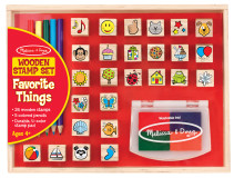 Melissa & Doug, Stämpelset, Favoriter