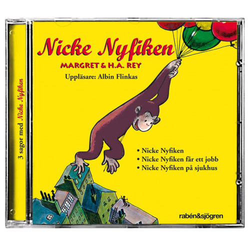 Ljudbok CD, Tre sagor med Nicke Nyfiken