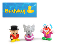 Badlek, Cirkusdirektör, Elefant, Clown