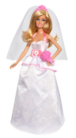 Barbie, kunglig bruddocka