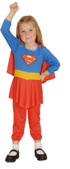 Supergirl, Maskeraddräkt, 3-4 år
