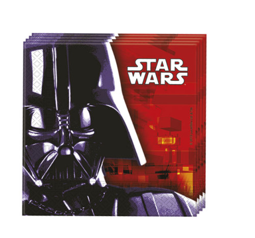 Star Wars Classic, Servetter 33×33 cm, Darth Vader, 20 st