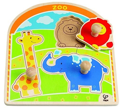 Hape, Zoo Knopp Pussel