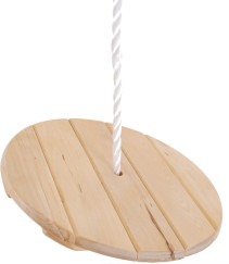 Trägunga inklusive rep, 40 x 14 cm