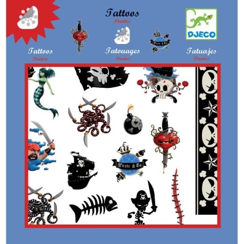 Djeco, Tatueringar, Pirater