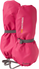 Didriksons, Regnvantar, Fleece Fodrade, Pileglove, Bubble Gum