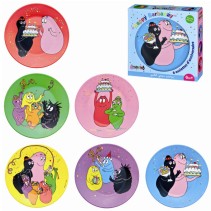 Petit Jour, Barbapapa Tallrik 6 st