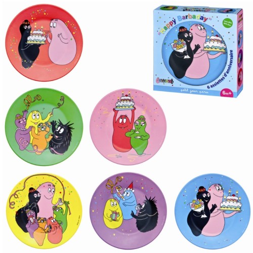 Petit Jour, Barbapapa Tallrik 6 st