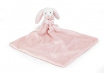 Jellycat, Bashful Rosa Kanin Snuttefilt