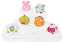Teddykompaniet, Ted in Tub, Bondgård, 6 olika