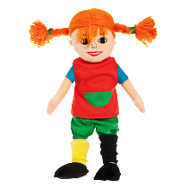 Pippi docka, 18 cm