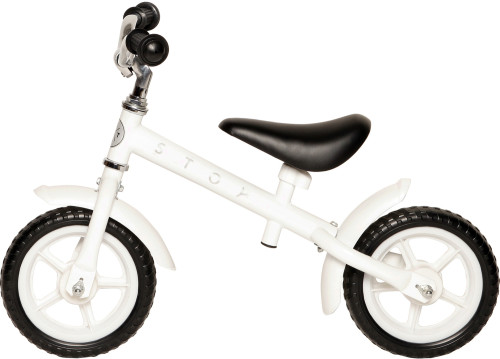 Stoy, Springcykel, 10 tum, Vit