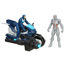 Marvel Avengers, Ultimate Ultron och Iron Leader Iron Man 6 cm