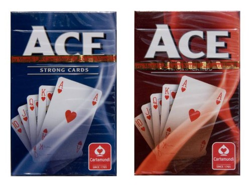 Ace, Poker-kortlek Röd