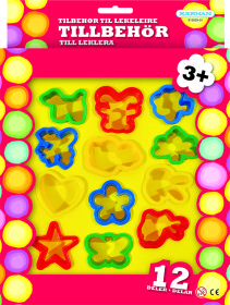 Tillbehör till Lera, 12 Formar