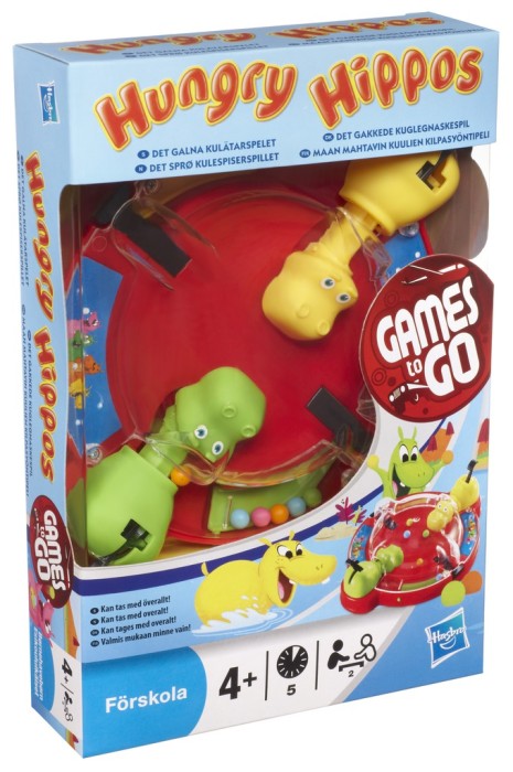 Hasbro, Hungry Hungry Hippos, resespel