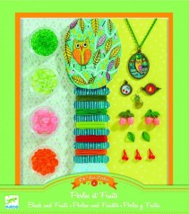 Djeco, Pärlor, Pearls and fruits