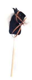 Käpphäst 95 cm svart