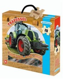 Askpussel Traktor 15-bitar
