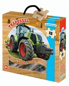 Askpussel Traktor 15-bitar