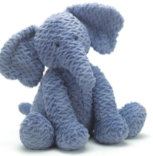 Jellycat, Fuddlewuddle Elefant 31 cm