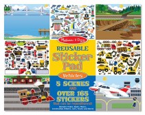 Melissa & Doug, Återanvändbara stickers, Fordon