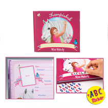 Miss Melody, Kompisbok, Rosa