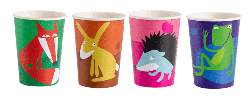 Skogens Djur, Mugg, 250 ml, 8 st