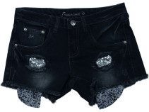 Frankie & Liberty, Jeansshorts, Tool, Grey