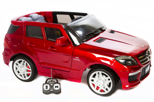 Mercedes, Elbil, Mercedes ML63, Röd
