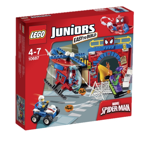 LEGO Juniors 10687, Spindelmannens gömställe