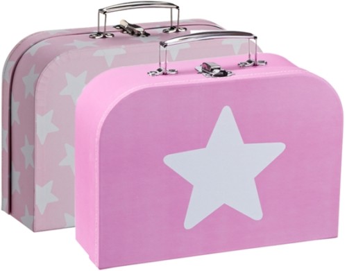 Kids Concept, Resväska Star 2-set Rosa