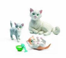 Djeco, Dockskåp Kattfamilj