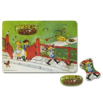 Pippi Träpussel, 5 bitar