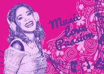 Disney Violetta, Matta, Headphone