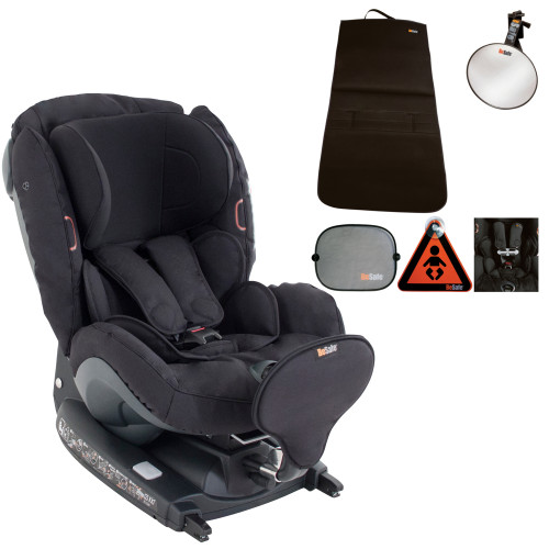 BeSafe, Bilbarnstol, iZi Kid i-Size X2, Black Cab + Tillbehörspaket