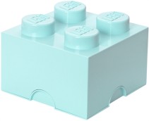 LEGO, Förvaring 4, Design Collection, aqua
