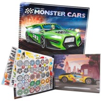 Monster Cars, Målarbok