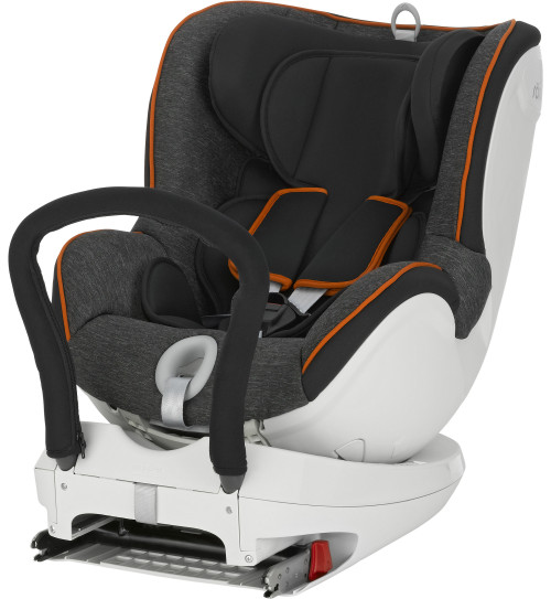 Britax Römer, Bilbarnstol, Dualfix, 2016, Black Marble