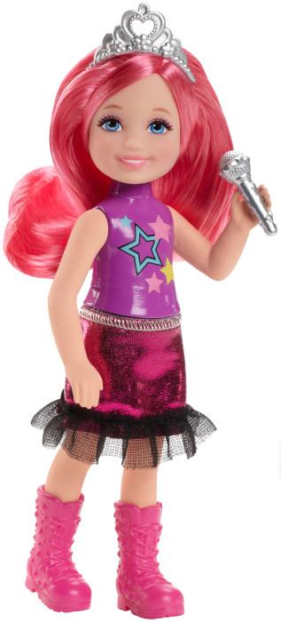 Barbie, Rockäventyret, Chelsea med mikrofon