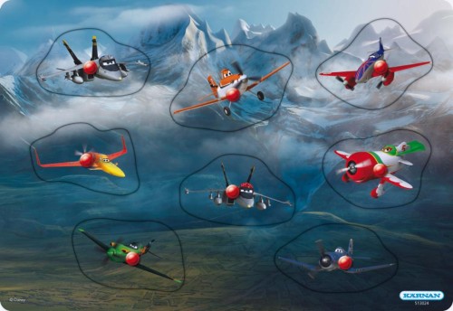 Disney Planes, Knoppussel 8 bitar