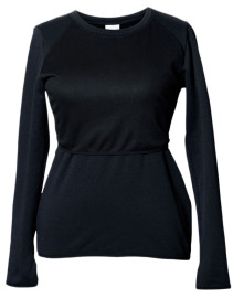 Boob, Amningströja, Windblocker Fleece, Black