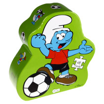Barbo Toys, Smurfarna Fotboll Pussel 48 bitar
