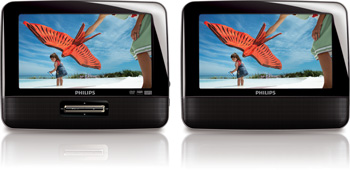 Philips, Portabel Dual DVD Spelare
