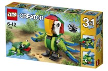 LEGO Creator 31031, Regnskogsdjur