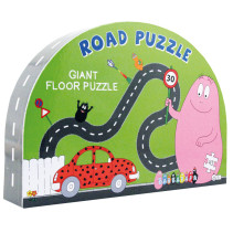 Barbo Toys, Barbapapa Vägbana Pussel 43 bitar